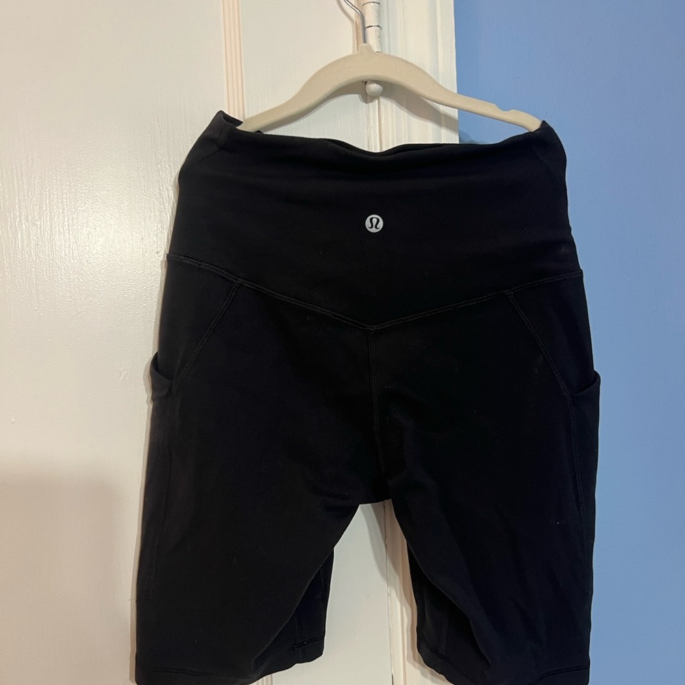 lululemon athletica Women's Black Bike Shorts